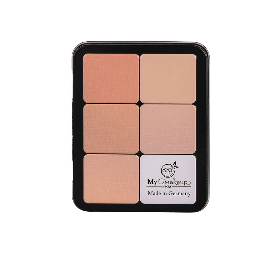 12 Cream & Powder Contour Palette